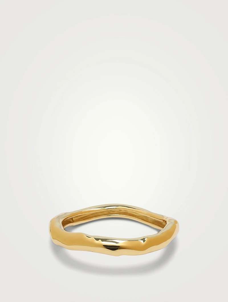 Small Molten Bangle Bracelet