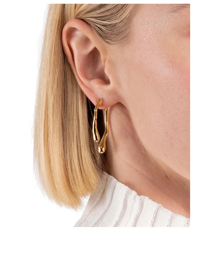 Drippy Front-To-Back Earrings