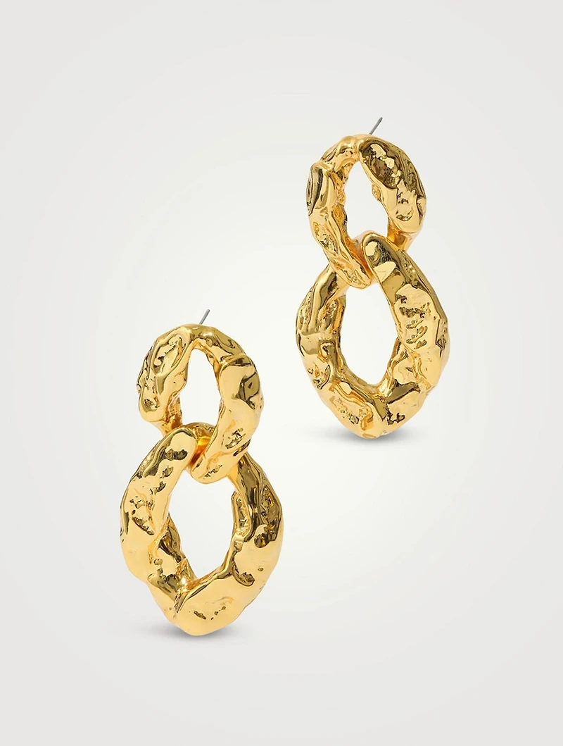 Brut Double Link Earrings