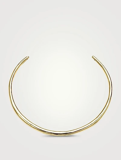 Molten Thin Collar Necklace