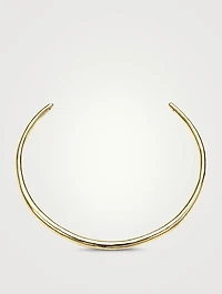 Molten Thin Collar Necklace