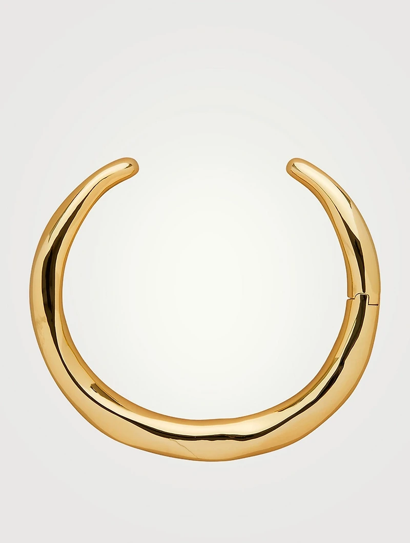 Molten Hinge Collar Necklace