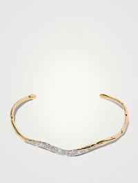 Solanales Crystal Skinny Collar Necklace