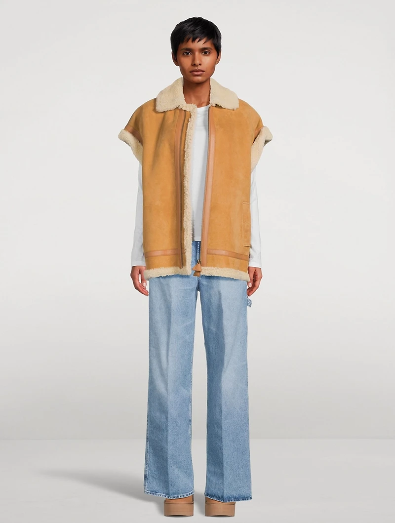 Shearling Vest