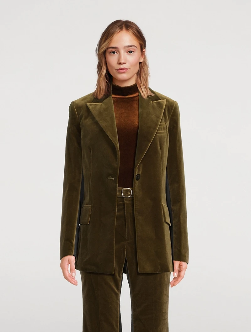 Nico Velvet Blazer