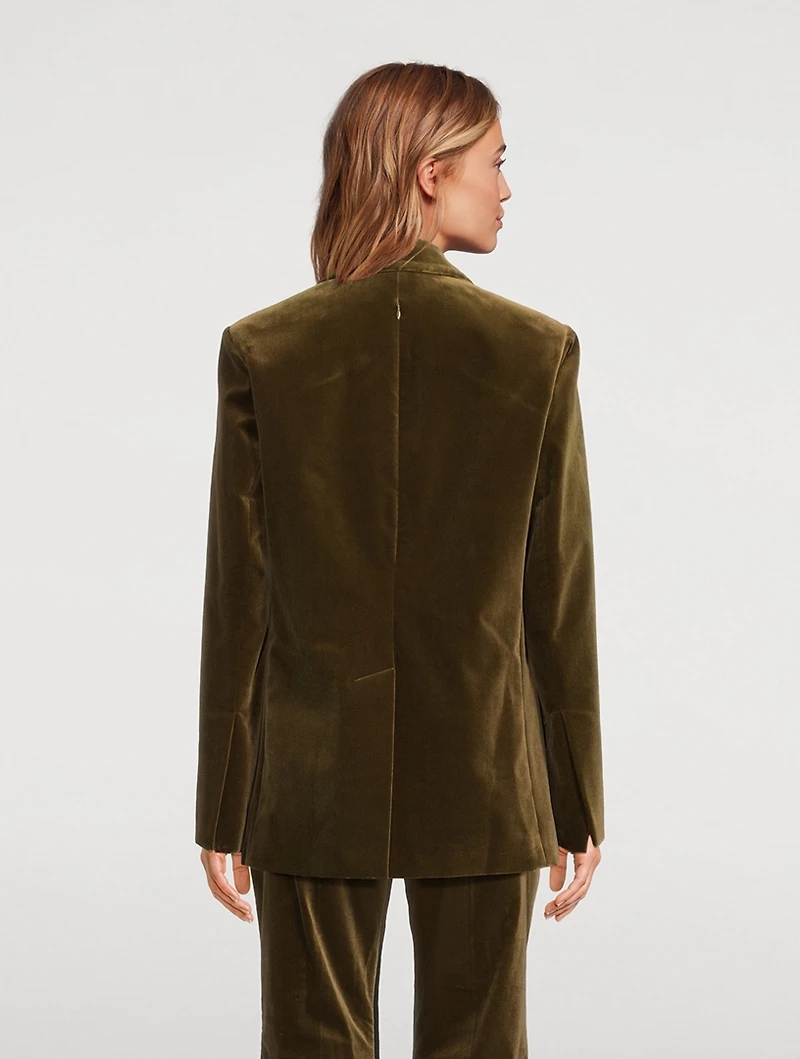 Nico Velvet Blazer