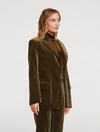 Nico Velvet Blazer