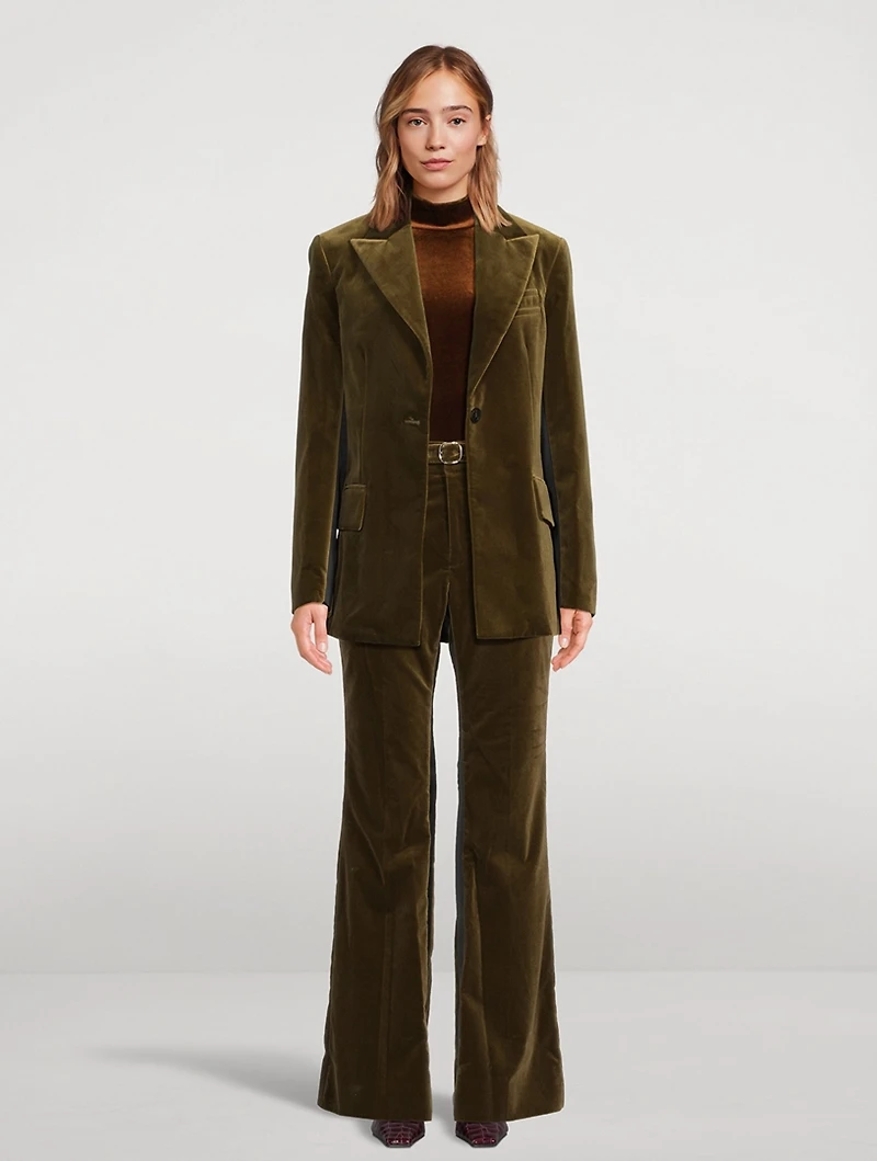 Nico Velvet Blazer