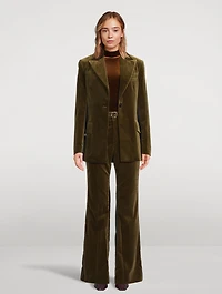 Nico Velvet Blazer