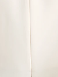 Georgia Puff-Sleeve Crepe Blouse