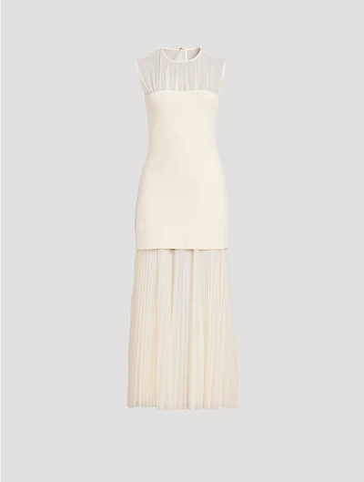 Niki Pleated Midi Dress