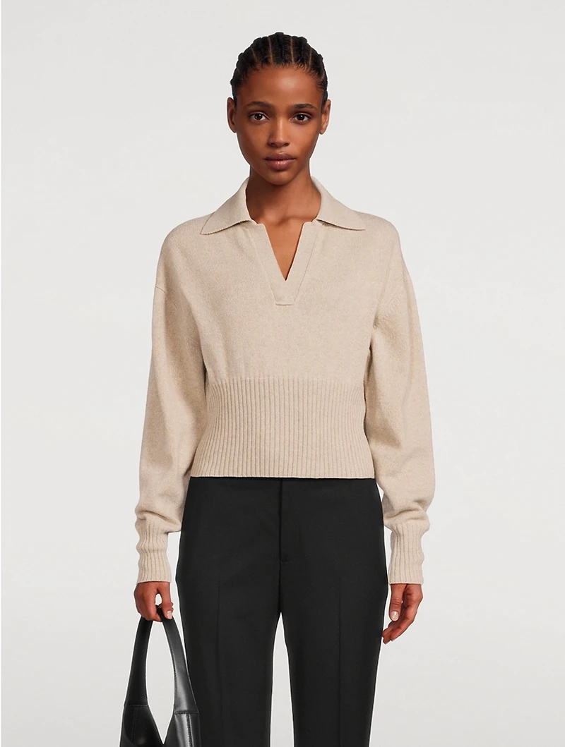 Jeanne Cashmere And Wool Sweater