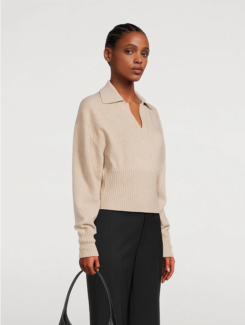 Jeanne Cashmere And Wool Sweater