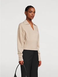Jeanne Cashmere And Wool Sweater