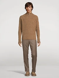 Canora Donegal Lambswool And Cashmere Sweater