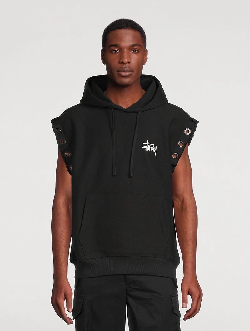 Junya Watanabe X Stussy Sleeveless Hoodie