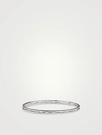 Small Pulse 18K White Gold Bracelet
