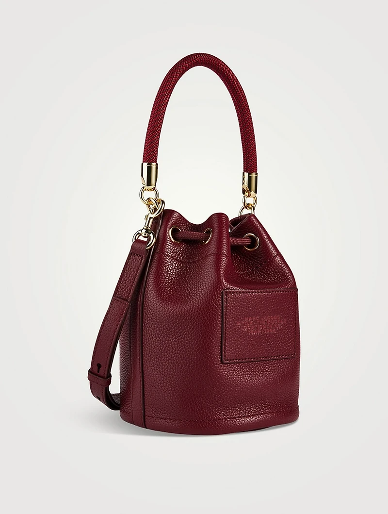 The Leather Bucket Bag