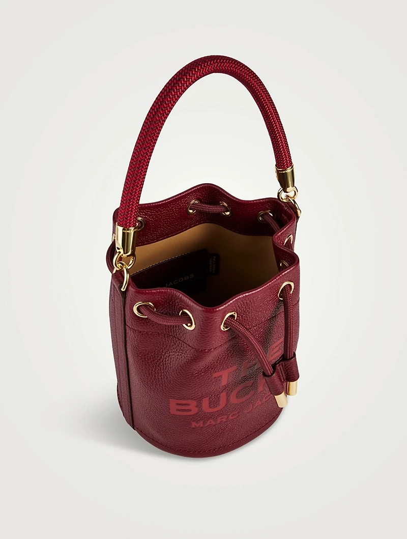 The Leather Bucket Bag