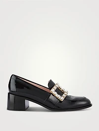 Viv' Rangers Strass Patent Leather Loafers