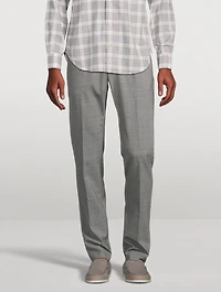 Stretch Wool Jogger Pants