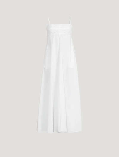 Piedmont Organic Cotton Poplin Midi Dress