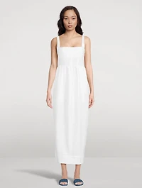 Delphi Organic Linen Tulip Dress