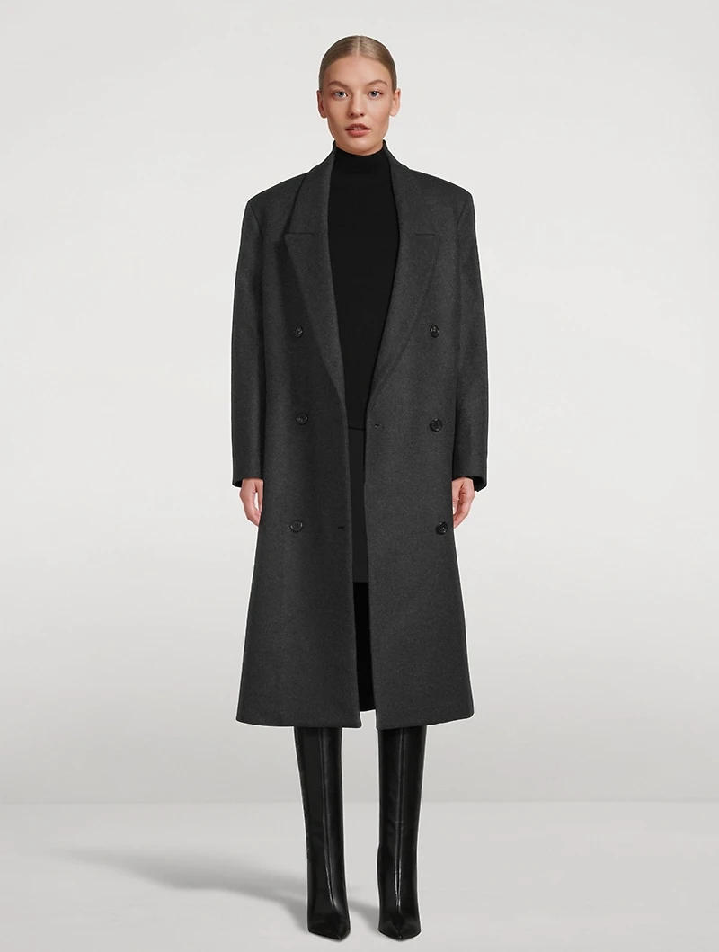 Double-Breasted Coat
