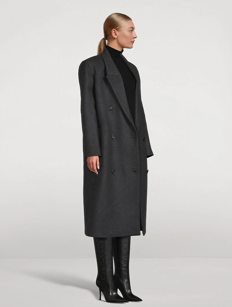 Double-Breasted Coat