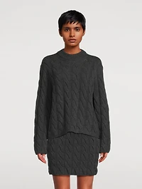 Cable-Knit Sweater