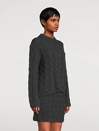 Cable-Knit Sweater