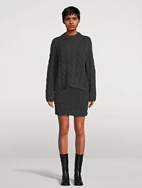 Cable-Knit Sweater