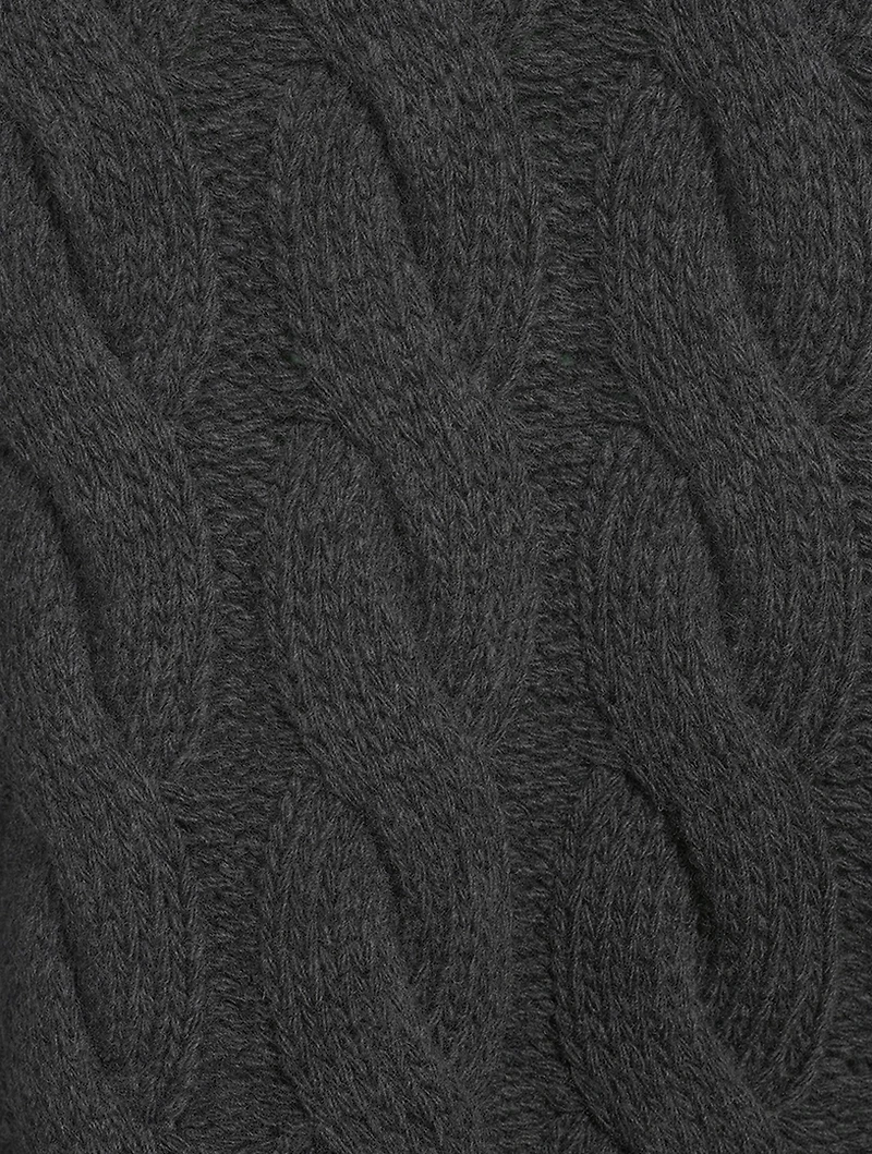 Cable-Knit Sweater