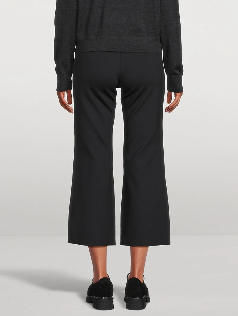Kick-Flare Scuba Trousers