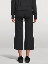 Kick-Flare Scuba Trousers