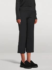 Kick-Flare Scuba Trousers