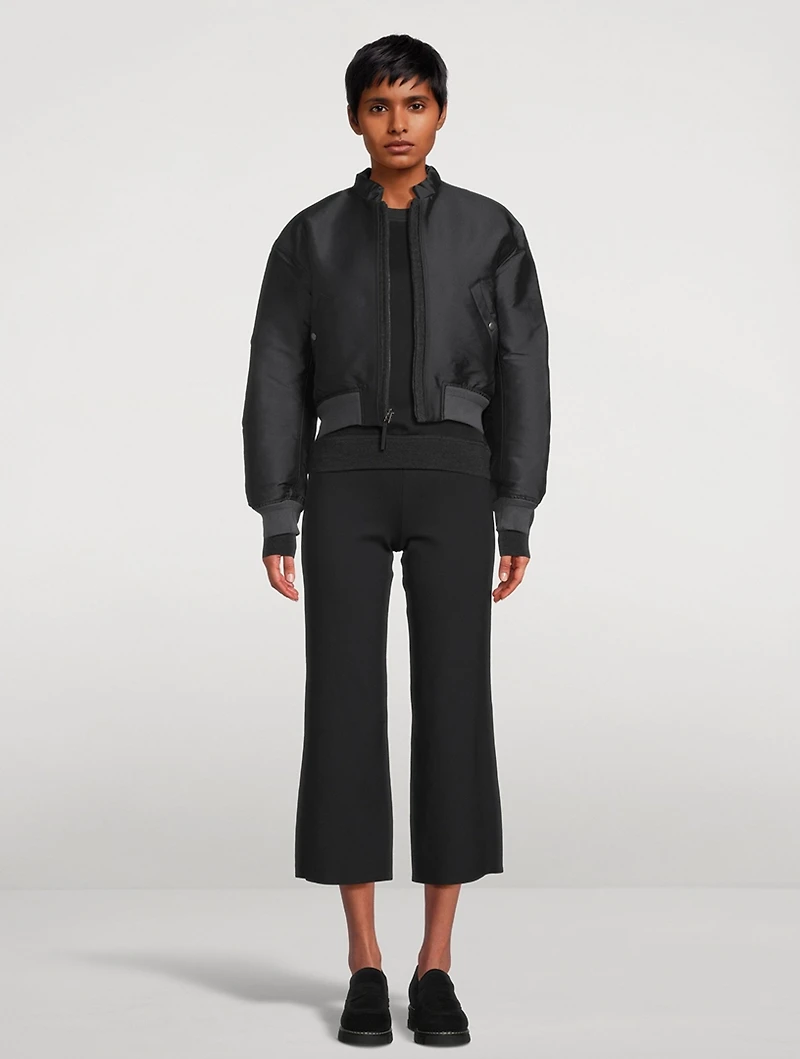 Kick-Flare Scuba Trousers