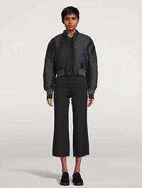 Kick-Flare Scuba Trousers