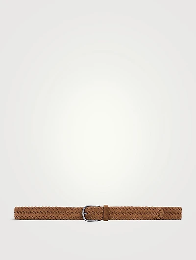 Suede Woven Belt