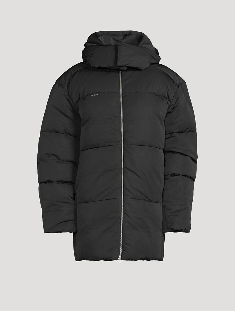 Flower-Warmth Recycled Nylon Puffer Jacket