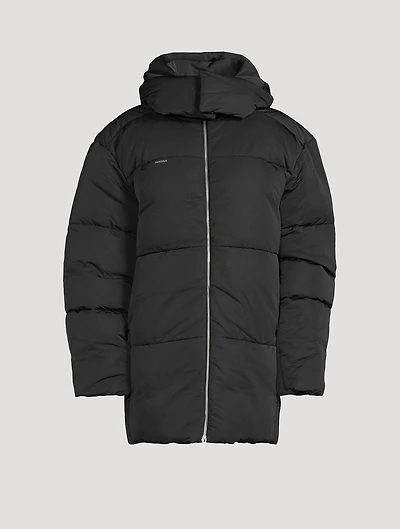 Flower-Warmth Recycled Nylon Puffer Jacket