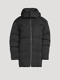 Flower-Warmth Recycled Nylon Puffer Jacket
