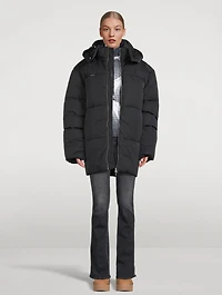 Flower-Warmth Recycled Nylon Puffer Jacket