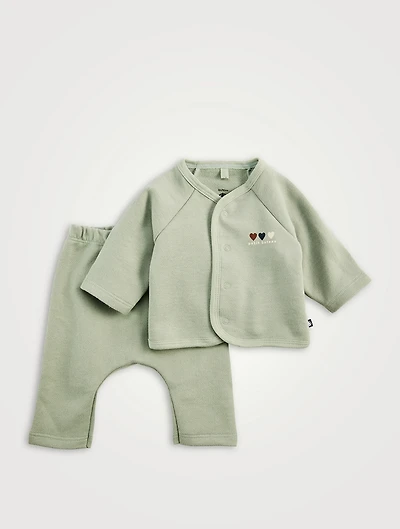 Two-Piece Fleece Suit