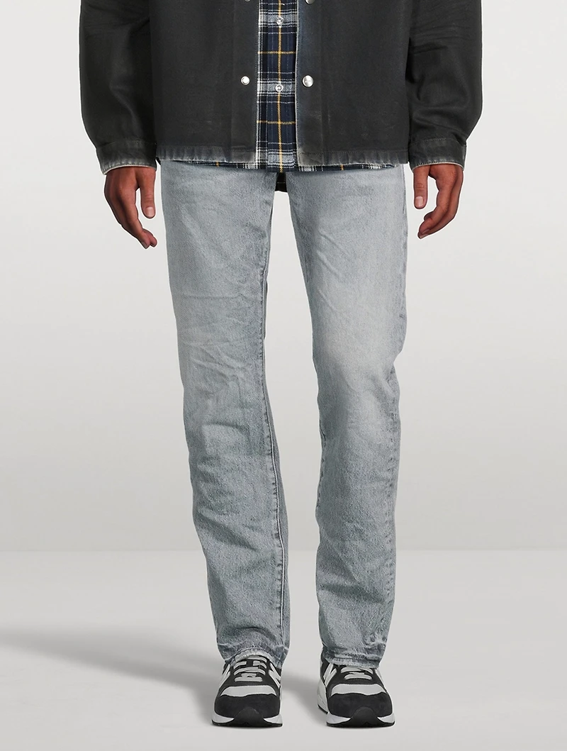 Slim Straight-Leg Jeans