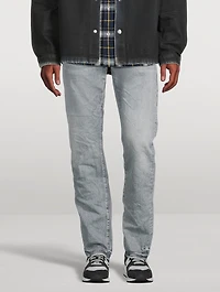 Slim Straight-Leg Jeans