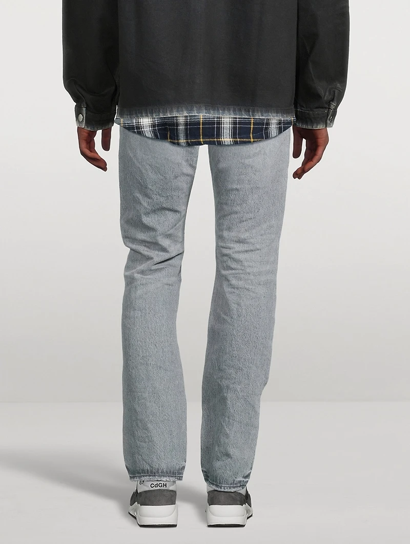 Slim Straight-Leg Jeans