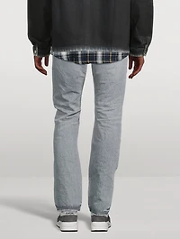 Slim Straight-Leg Jeans
