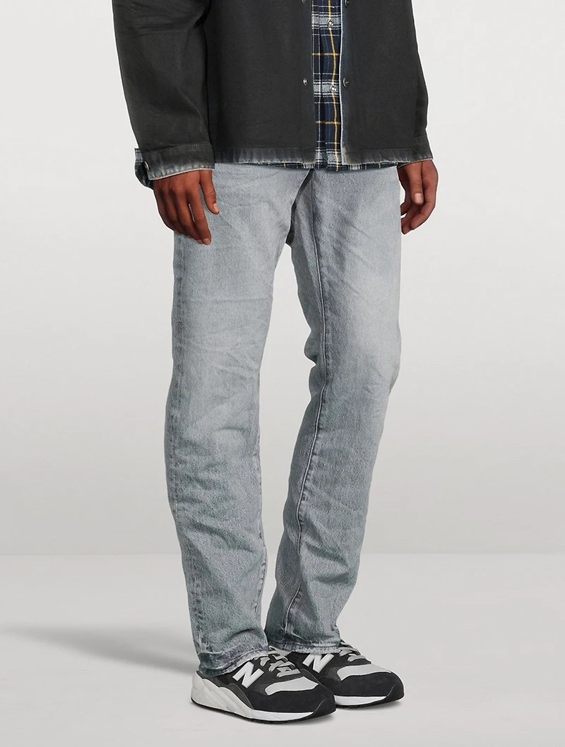 Slim Straight-Leg Jeans