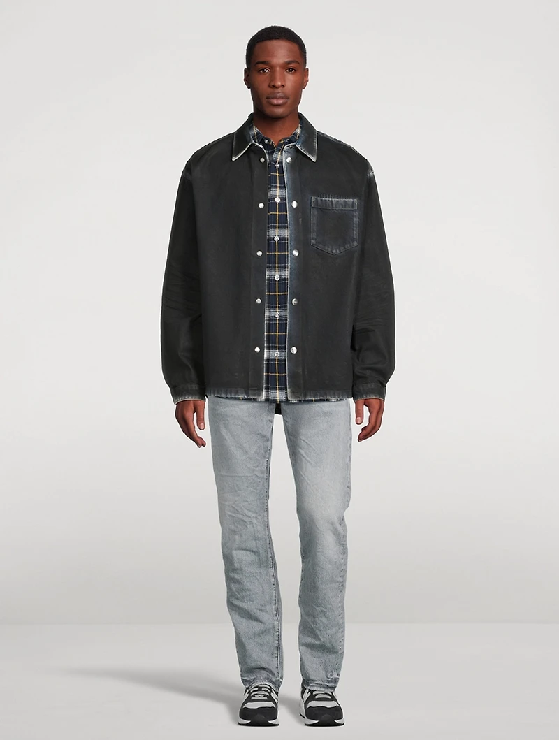 Slim Straight-Leg Jeans